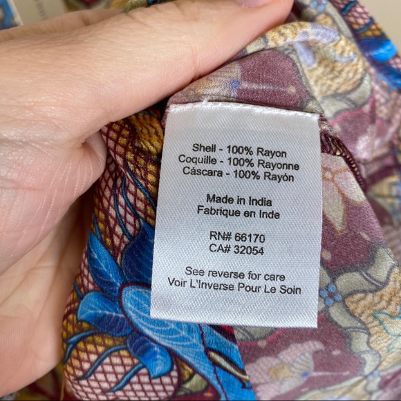 New with tags Anthropologie tanvi kedia blouse - Picture 3 of 5